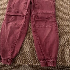 Burgundy Jogger Pants